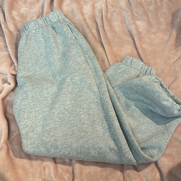 Brandy Melville Pants - john galt gray cuffed sweats